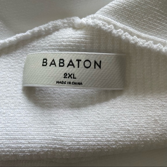 Babaton Sculpt Knit Cross Top - Picture 3 of 4